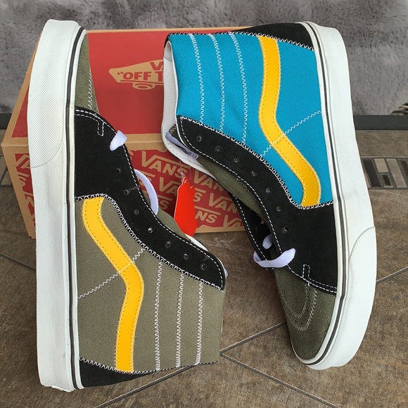 VANS SK8-HI ZIG ZAG MULTI/TRUE WHITE WMNS - Picture 8 of 14
